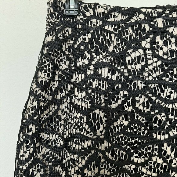 Anthropologie midi Pencil Skirt XSMALL layered Weston Wear Dual Foundation - Picture 5 of 14